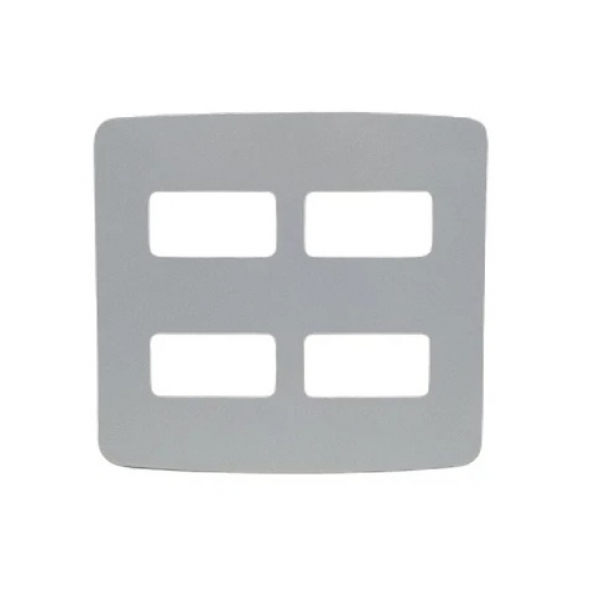 Placa 4x4 4modulo Horizontal B3 Margirius PA019425