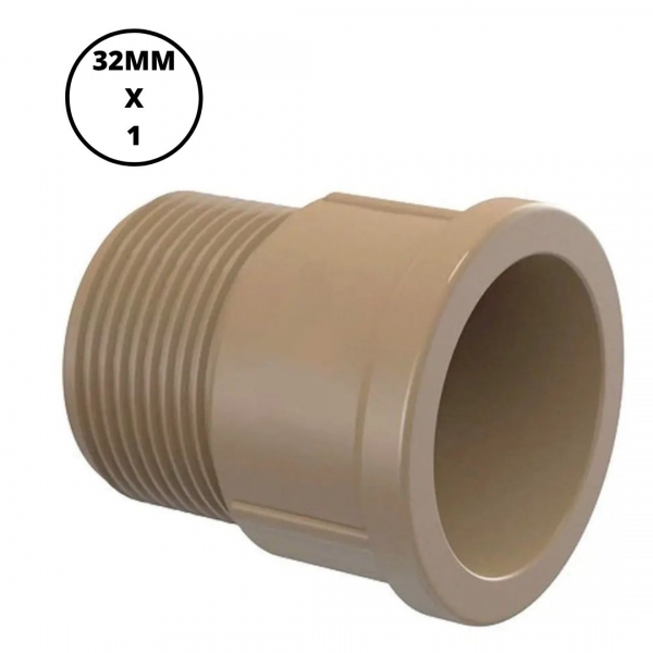 Adaptador Soldável Água Curto 32mmx1 0332 Krona