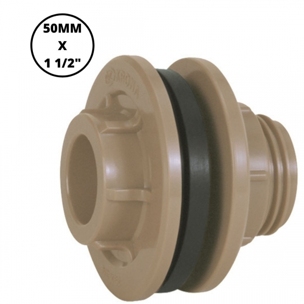 Adaptador Soldável para cx Água 50 mm x 11/2 pol. Krona 0345