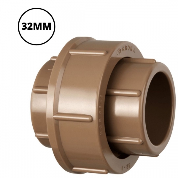 União Soldável Água Fria 32 mm Krona 0476