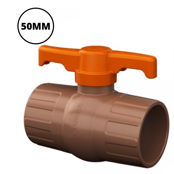 Registro Esfera Soldável Água Fria 50 mm Krona 0544