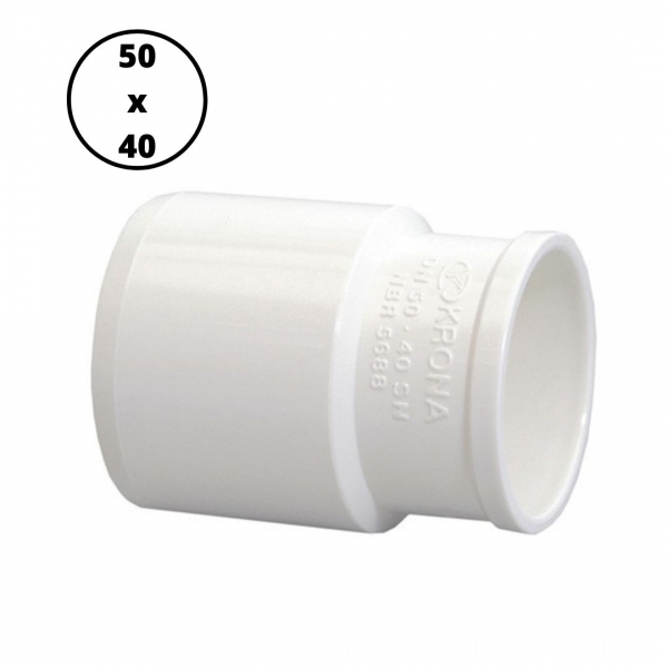 Bucha de Redução Longa Para Esgoto DN 50x40 Krona 0592