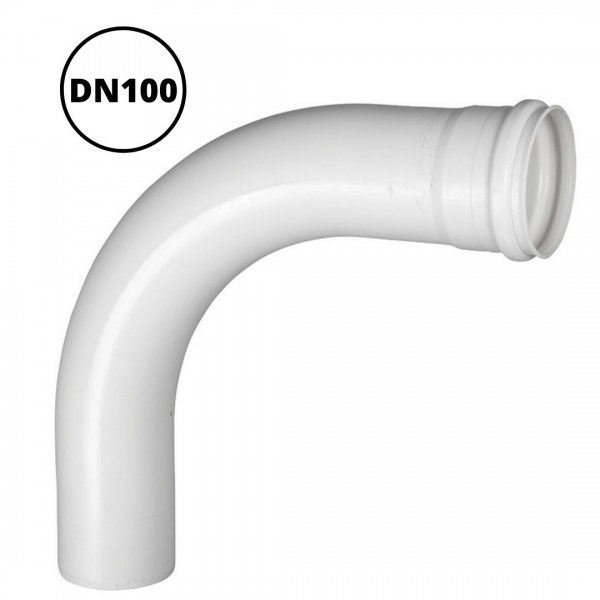 Curva 90° Longa Para Esgoto DN 100 Krona 0636