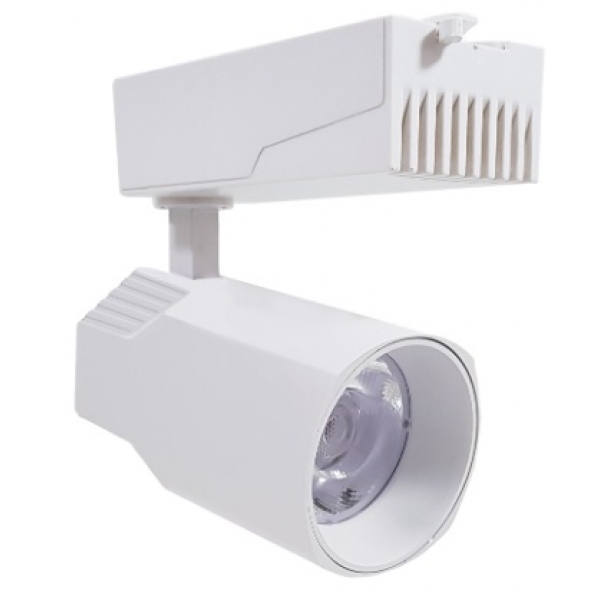 Spot LED para Trilho Eletrificado 10 W 3000 K Branco Galaxy