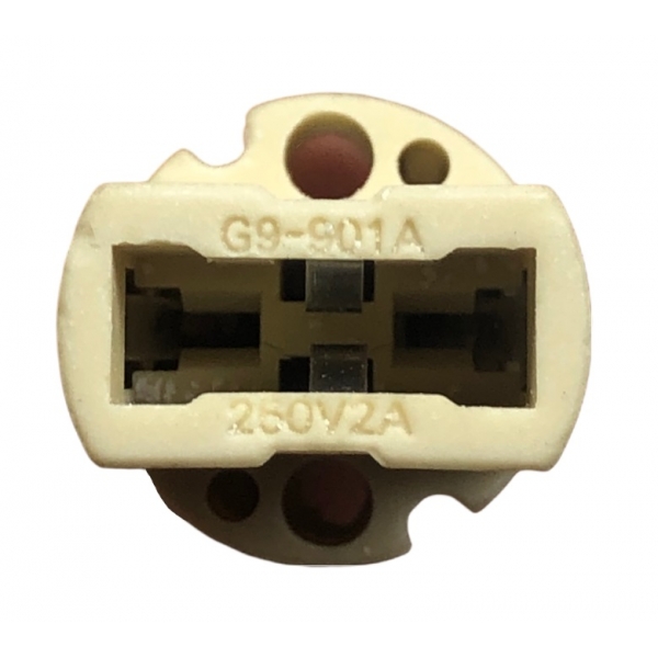 Soquete Bocal Lâmpada G9 com Rabinho Galaxy 3730