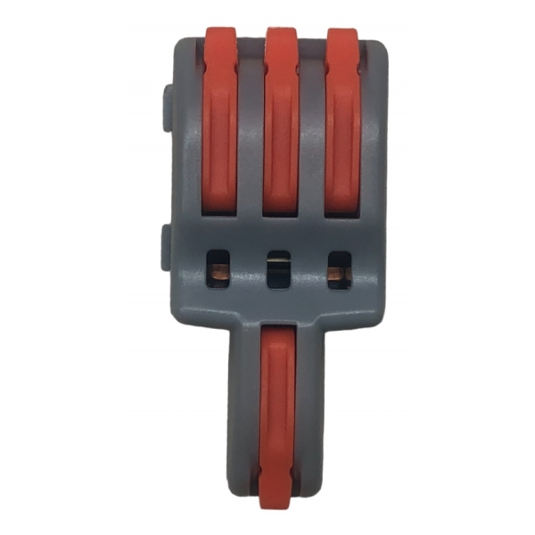 Conector Derivador 1 Entrada e 3 Saídas 32 A 250 V para 1,5 a 4 mm² 0737274 Interneed