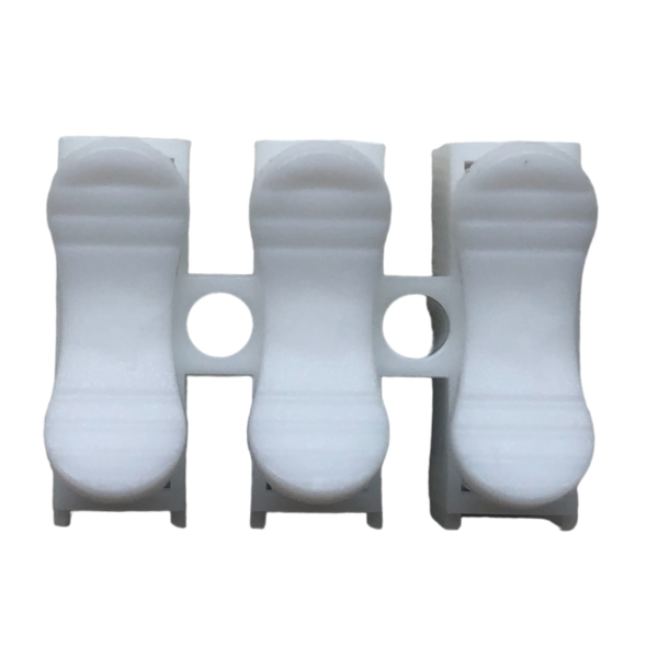 Conector de Emenda Rápida 3 Polos 10 A 380 V para 0,75 a 2,5 mm² CH3 Interneed