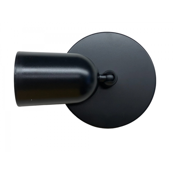 Spot Sobrepor Teto para 1 Lâmpada Dicróica MR16 Preto Galaxy 9325