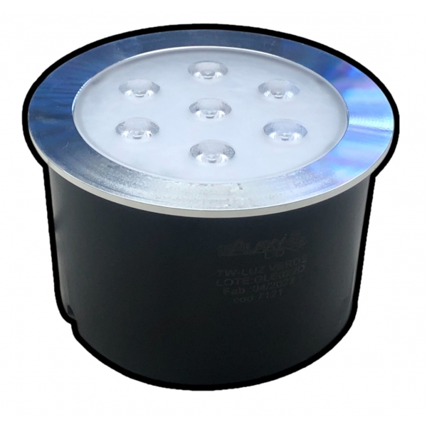 Plafon LED de Solo 7 W Verde Bivolt Galaxy