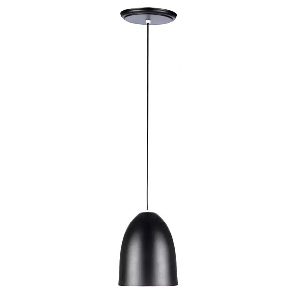 Pendente de Alumínio Vegas 150 mm Preto com Interior Cobre 182PTCB Neo Iluminação