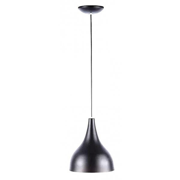 Pendente de Alumínio Teat 150 mm Preto com Interior Cobre 771PTCB Neo Iluminação