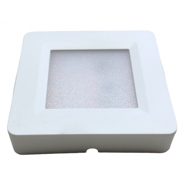 Luminária Cabinet LED Quadrada para Móvel 2 W 3000 K Branca 80023004 Blumenau Iluminação