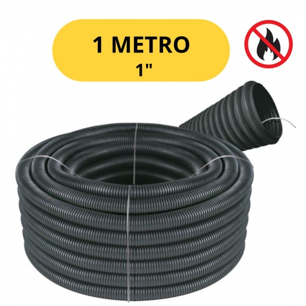 MANGUEIRA TUBO PVC CORRUGADA 1 CONDUITE FLEXIVEL MOD KANAFLEX