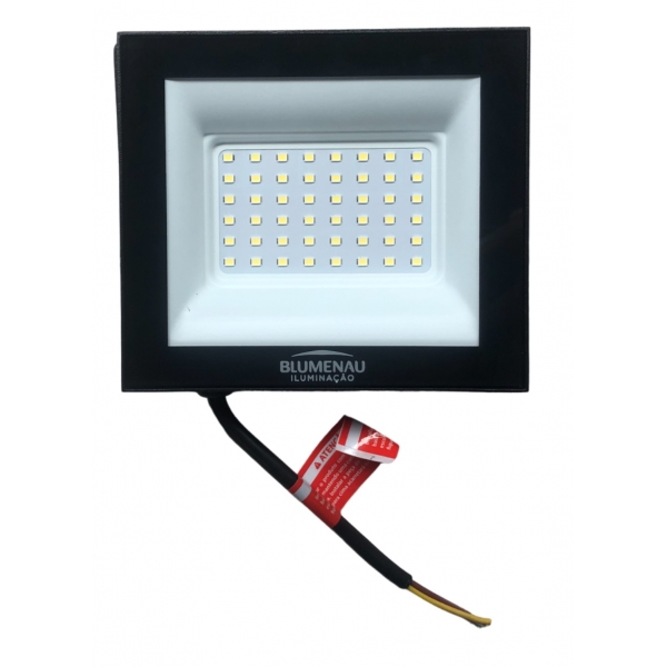 Projetor LED Alumínio 50 W 6.500 K Bivolt 78506000 Blumenau Iluminação