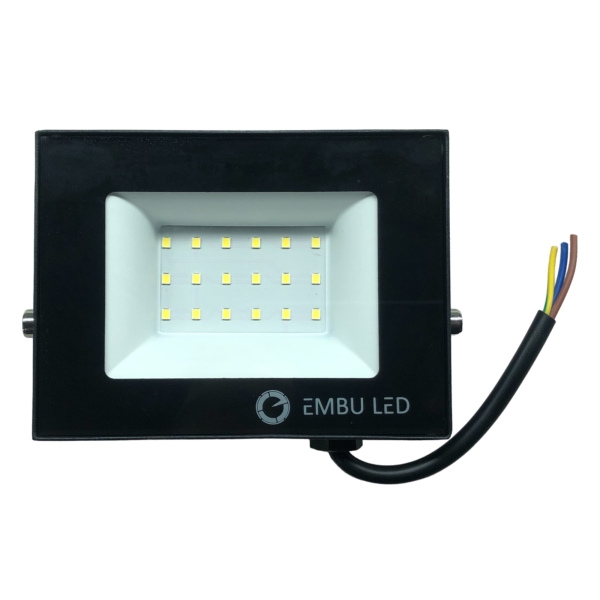 Projetor LED Alumínio 30 W 6500 K Bivolt 60800 EmbuLED