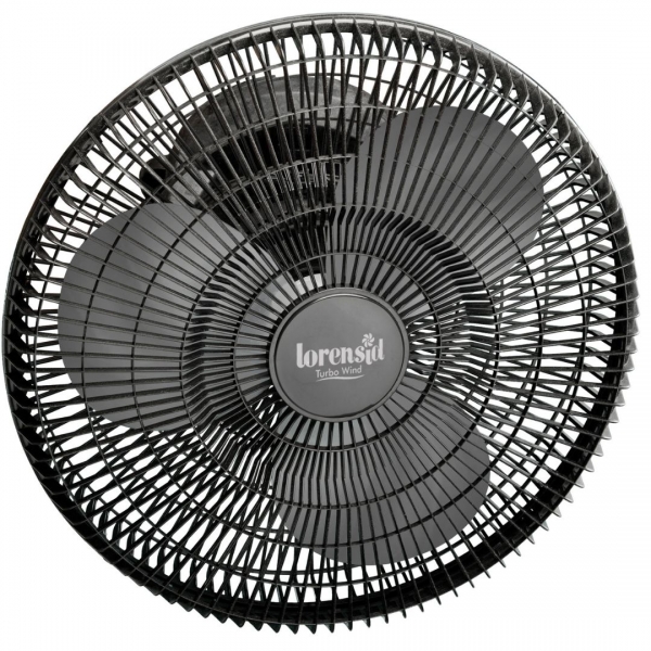 Ventilador Orbital de Teto Wind 40cm Preto Bivolt Loren Sid