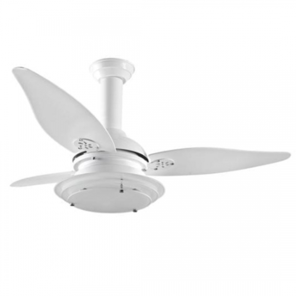 Ventilador de Teto Aristocrata Astro M1 3 Pás Branco 127 V Loren Sid