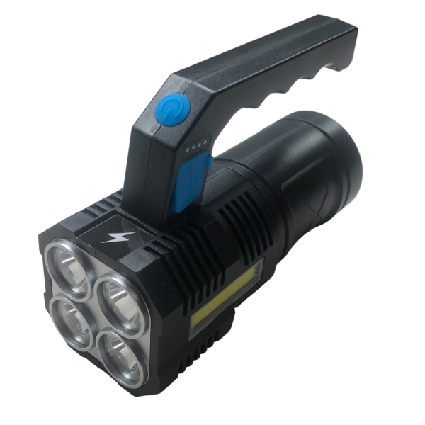 Lanterna Recarregável com 4 LEDs e COB 351.0008 Amatools