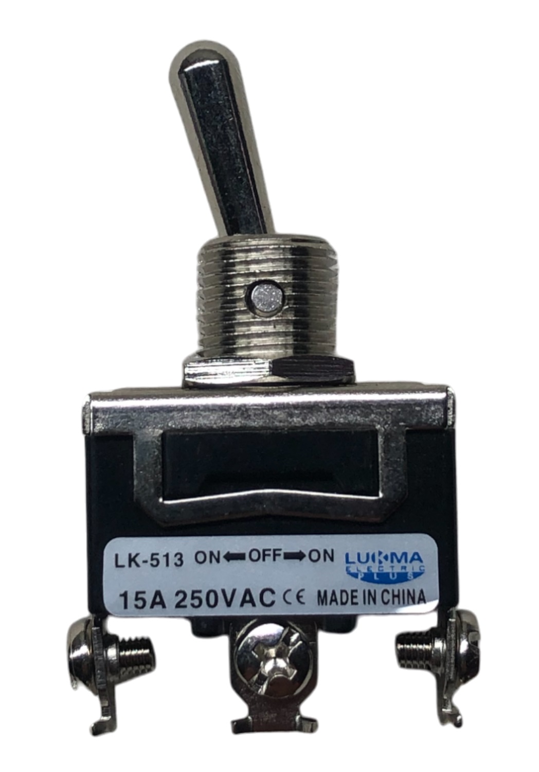 Chave de Alavanca Unipolar Reversora 15 A 3 Terminais 12033 Lukma