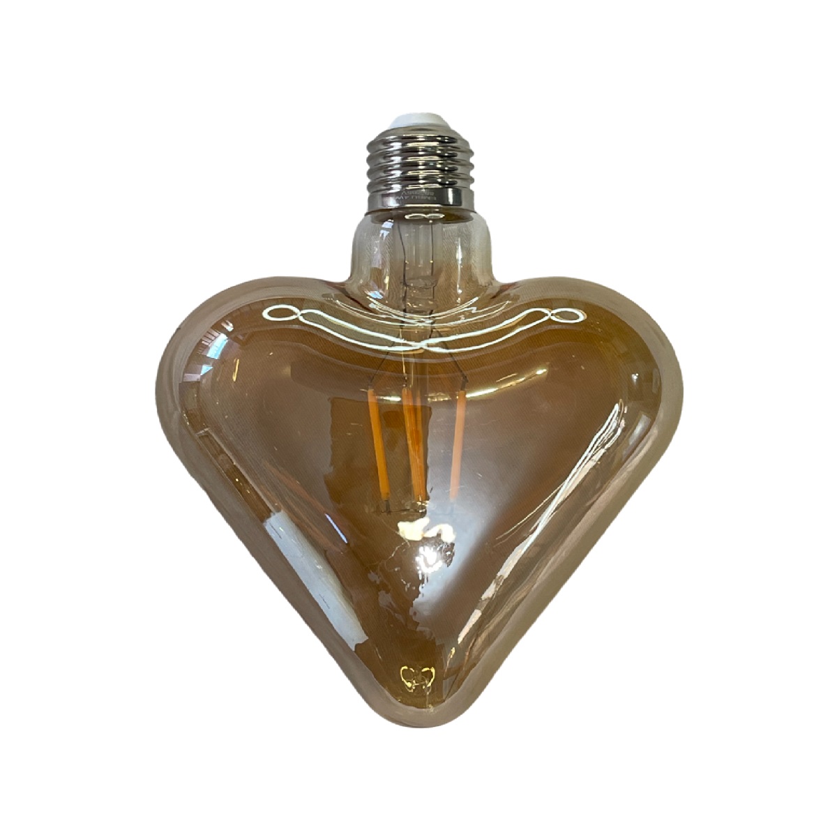 Lampada LED Filamento Coracao 4w E27 2200k Embuled 60897