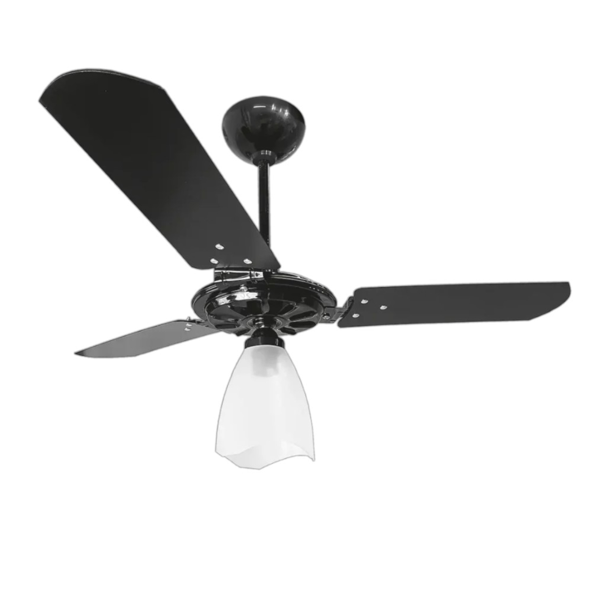 Ventilador de Teto Yris 3 Pás 127 V 150 W Preto/Preto 1,015 m Ventex