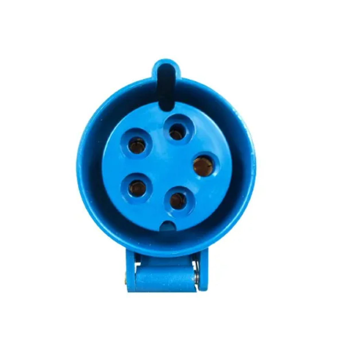 Acoplamento Industrial Fêmea 3P+T+N 32 A 220 V Azul 40034 Lukma