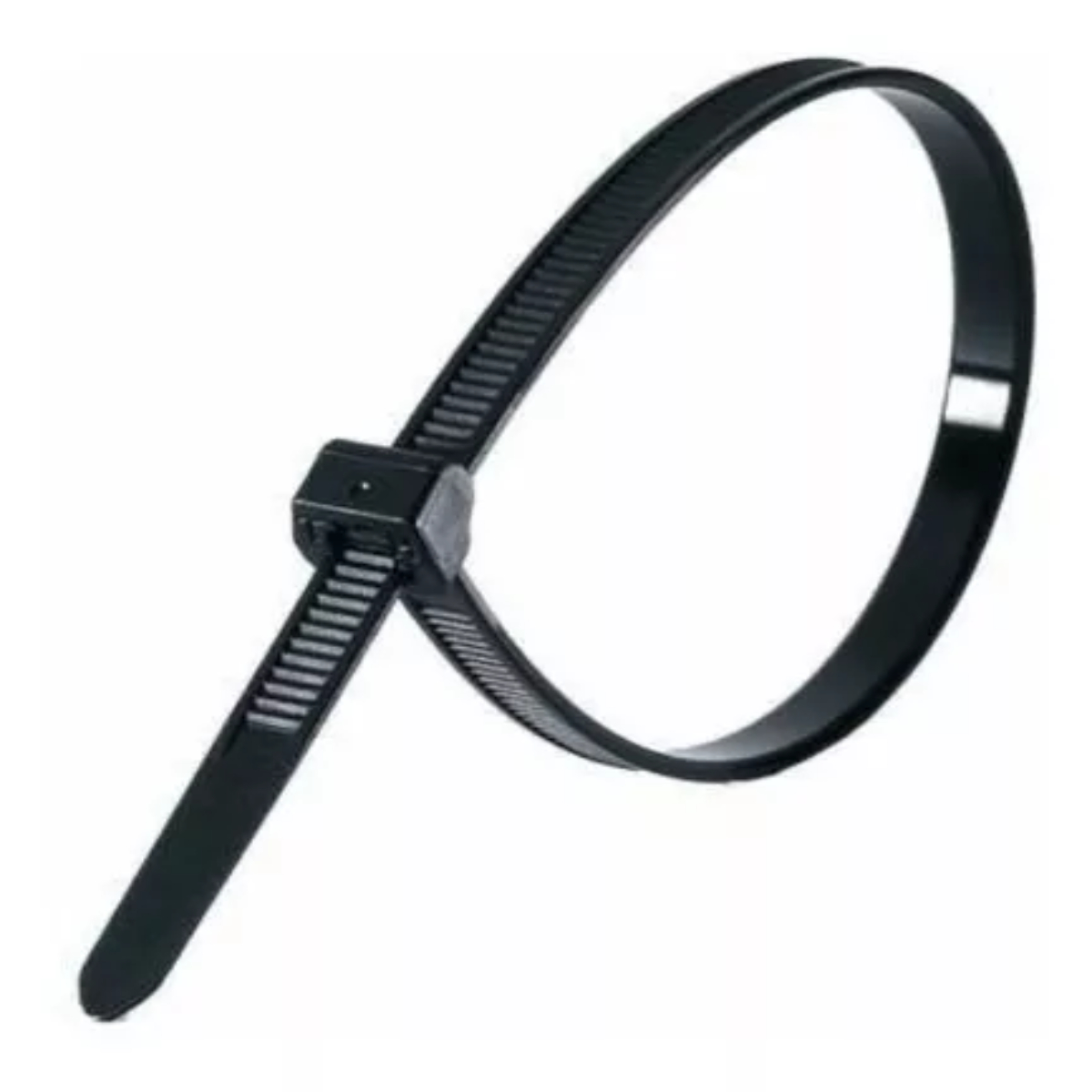 Abraçadeira de Nylon 200x3,50 mm Preta Foxlux
