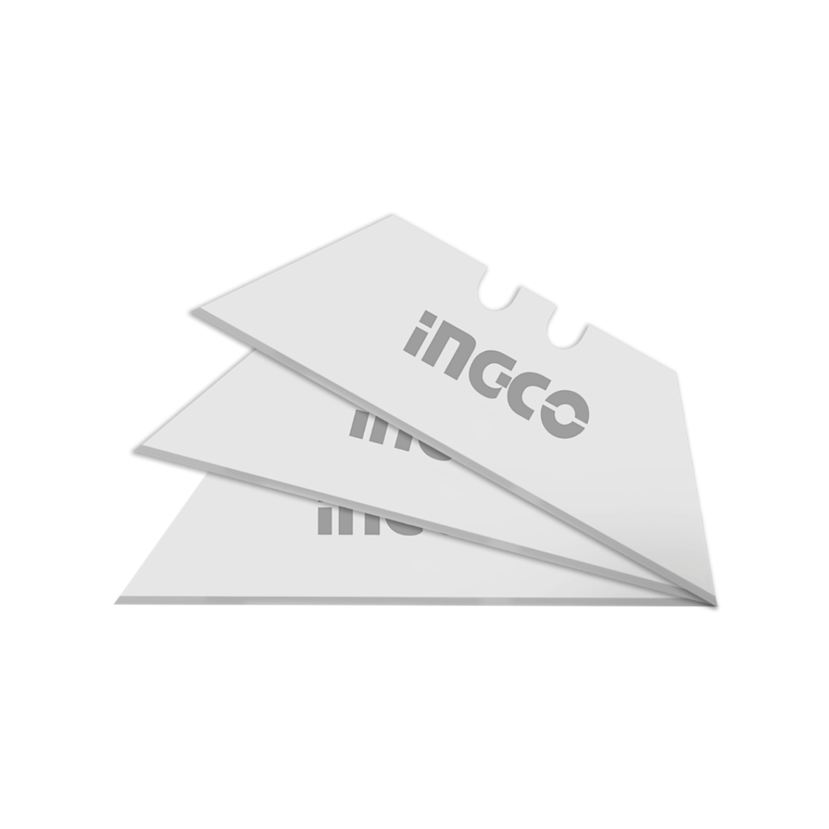 Jogo Lâminas Estilete Trapezoidais com 10 Peças INGCO HUKB61001