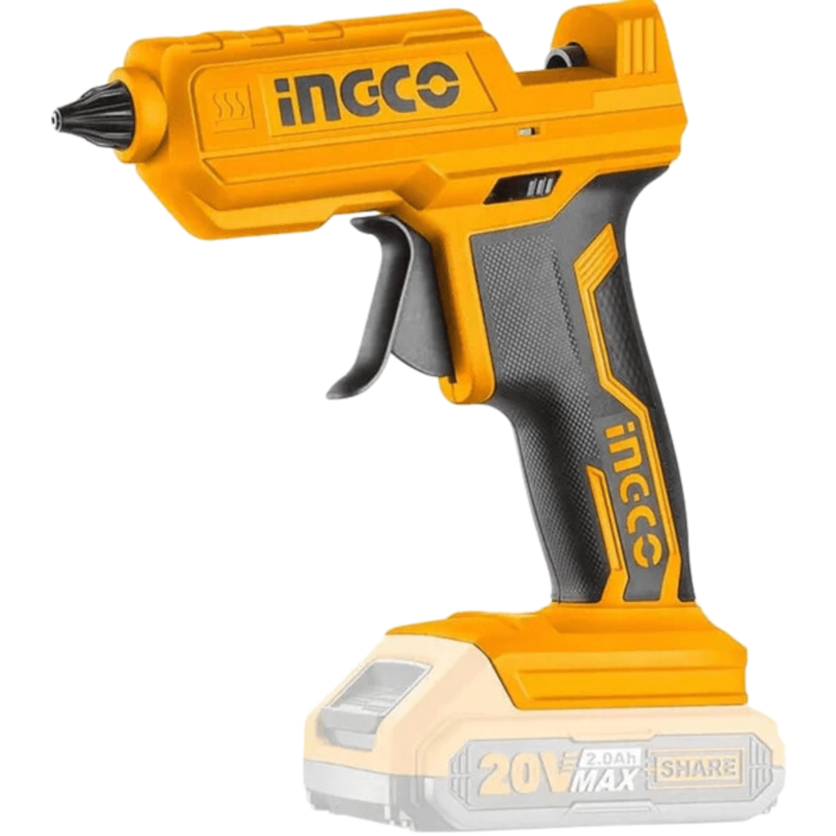 Pistola Aplicadora de Cola Quente 20 V sem Bateria INGCO CGGLI2001