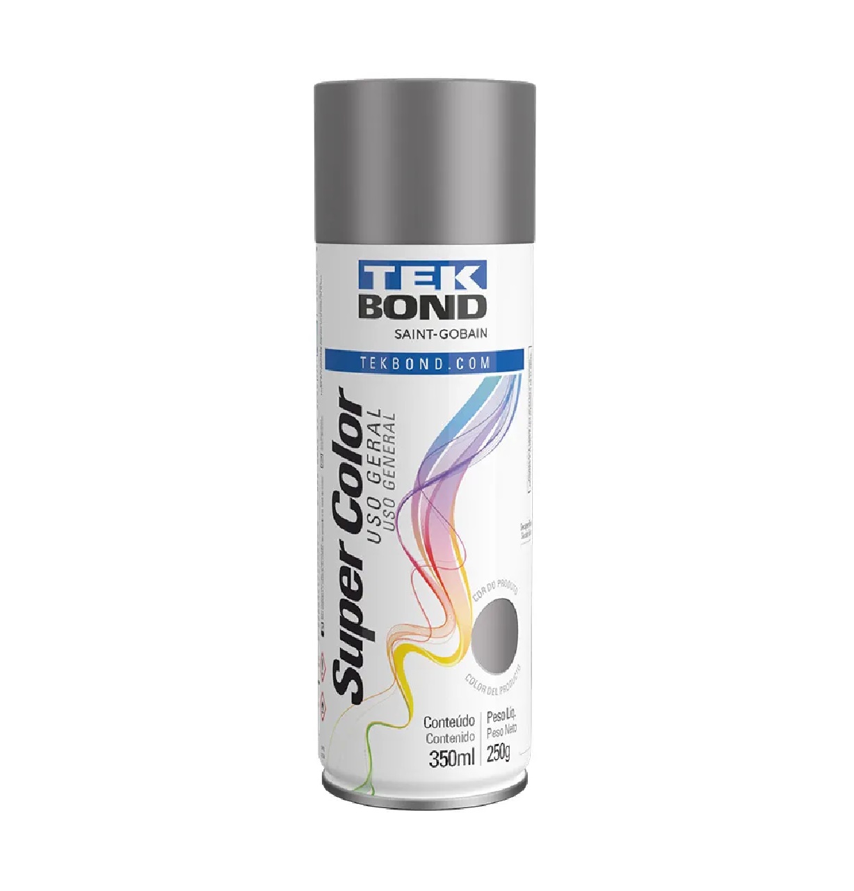 Tinta Spray Grafite Uso Geral 350 Ml Tekbond