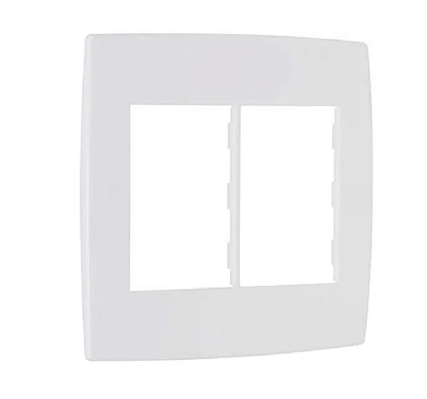 Placa 4 x 4 3+3 Módulo Branco Pialplus 618516 Pial Legrand