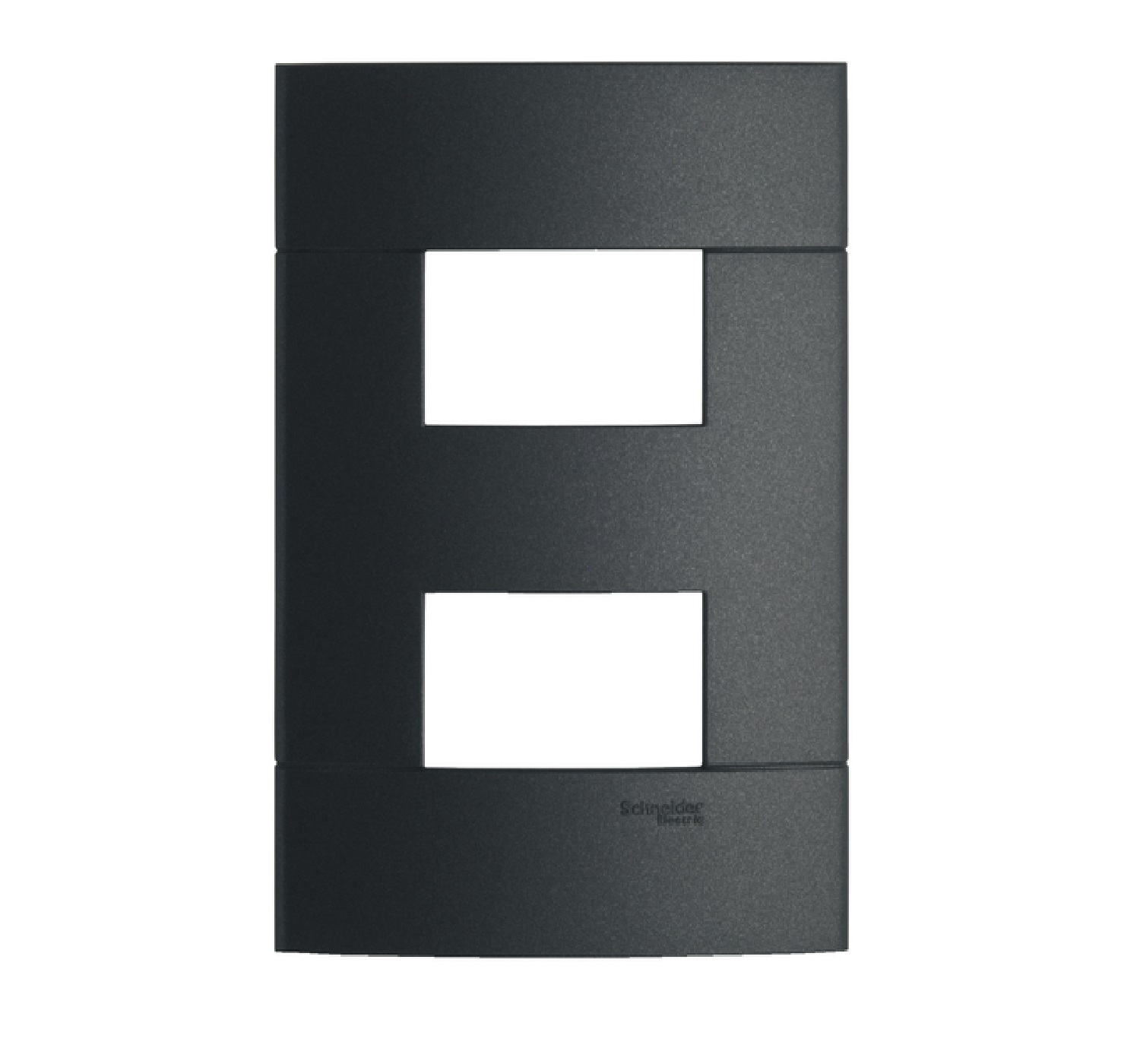 Placa 4 x 2 para 2 Postos Separados Ônix Decor Elétrica Bichuette