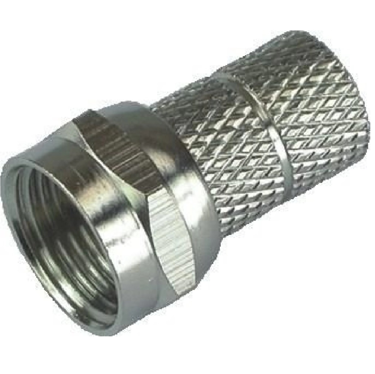 Emenda Rosca/Rosca para Cabo Coaxial RG6 Elétrica Bichuette