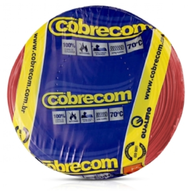 Cabo Flexível 1,50 mm² Marrom por Metro Cobrecom