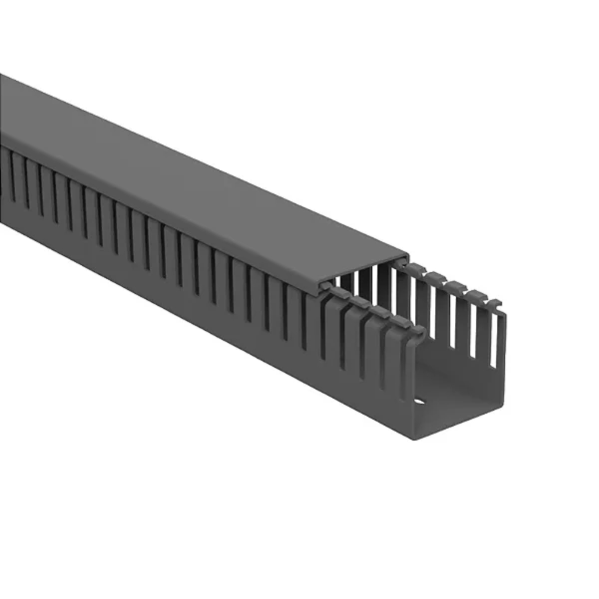 Canaleta Aberta 50 x 50 mm x 2 m Cinza 5651CZ Perlex