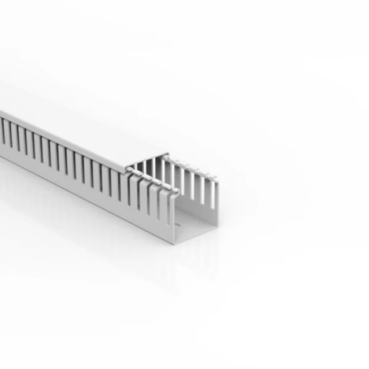Canaleta Aberta 50 x 50 mm x 2 m Branca 5651BR Perlex