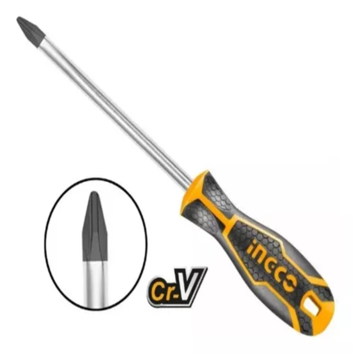 Chave Phillips Cr-V 1/8 x 3 pol. INGCO HS68PH0075