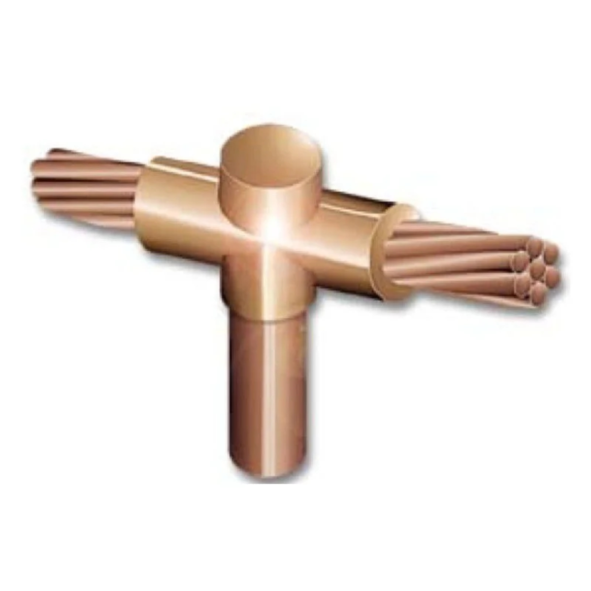 Molde Cabo a Haste Passante Topo Haste 5/8 50,00 mm² HCT Cartucho 90 Exosolda
