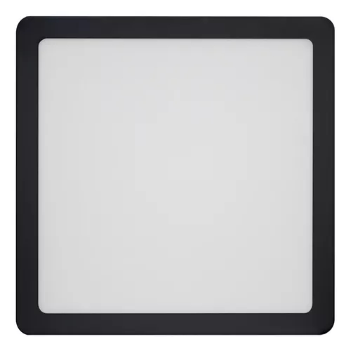 Painel Quadrado Sobrepor 18 W LED Bivolt 4000 K Preto Led90.244 Foxlux