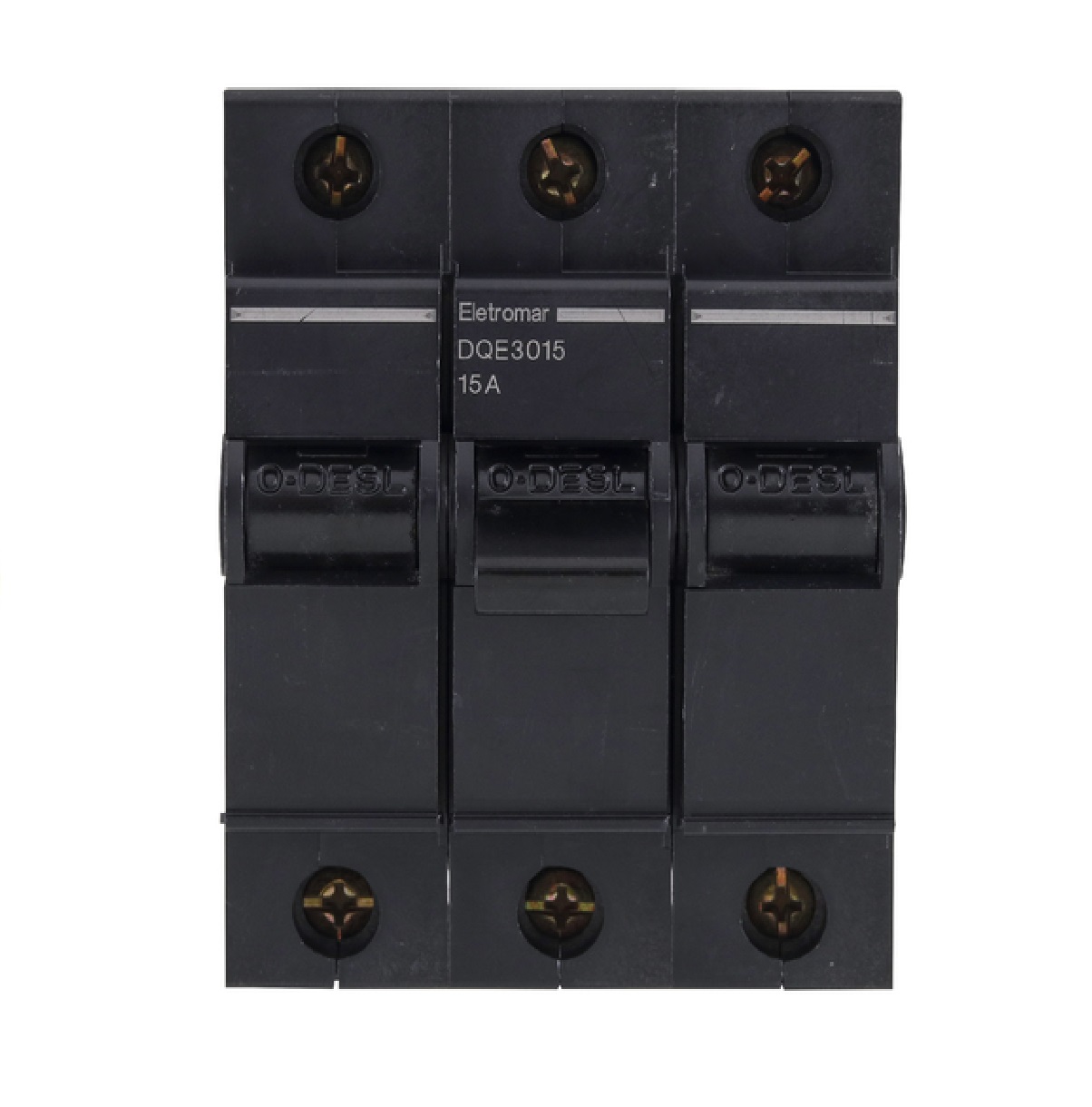 Disjuntor Tripolar 15amp Nema Preto Eletromar