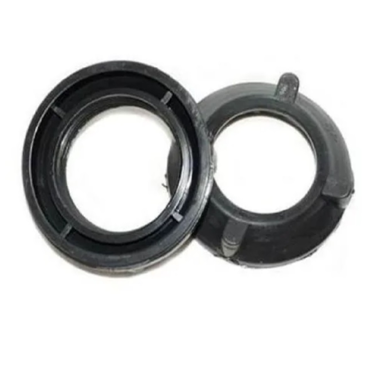 Jogo de Bucha e Arruela de PVC 3 pol. Preto Elétrica Bichuette