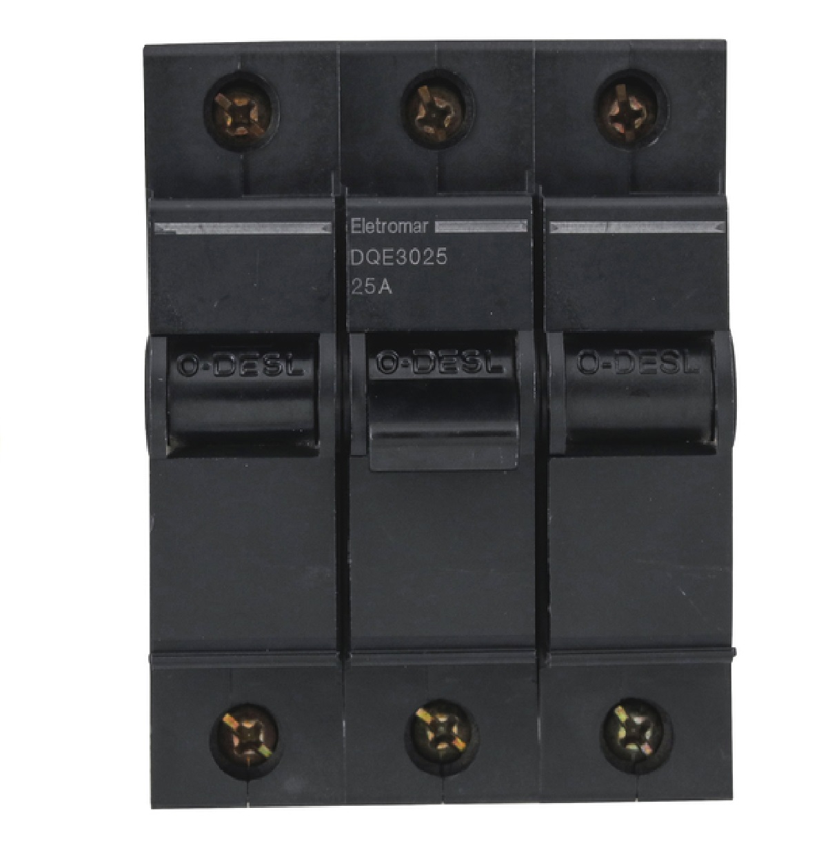Disjuntor Tripolar 25amp Nema Preto Eletromar