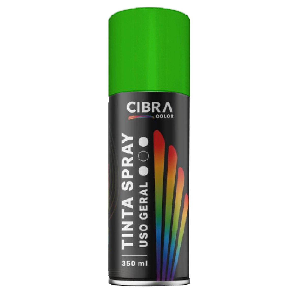 Tinta Spray Verde-Claro 400 ml Uso Geral e Automotivo 150104 Cibra