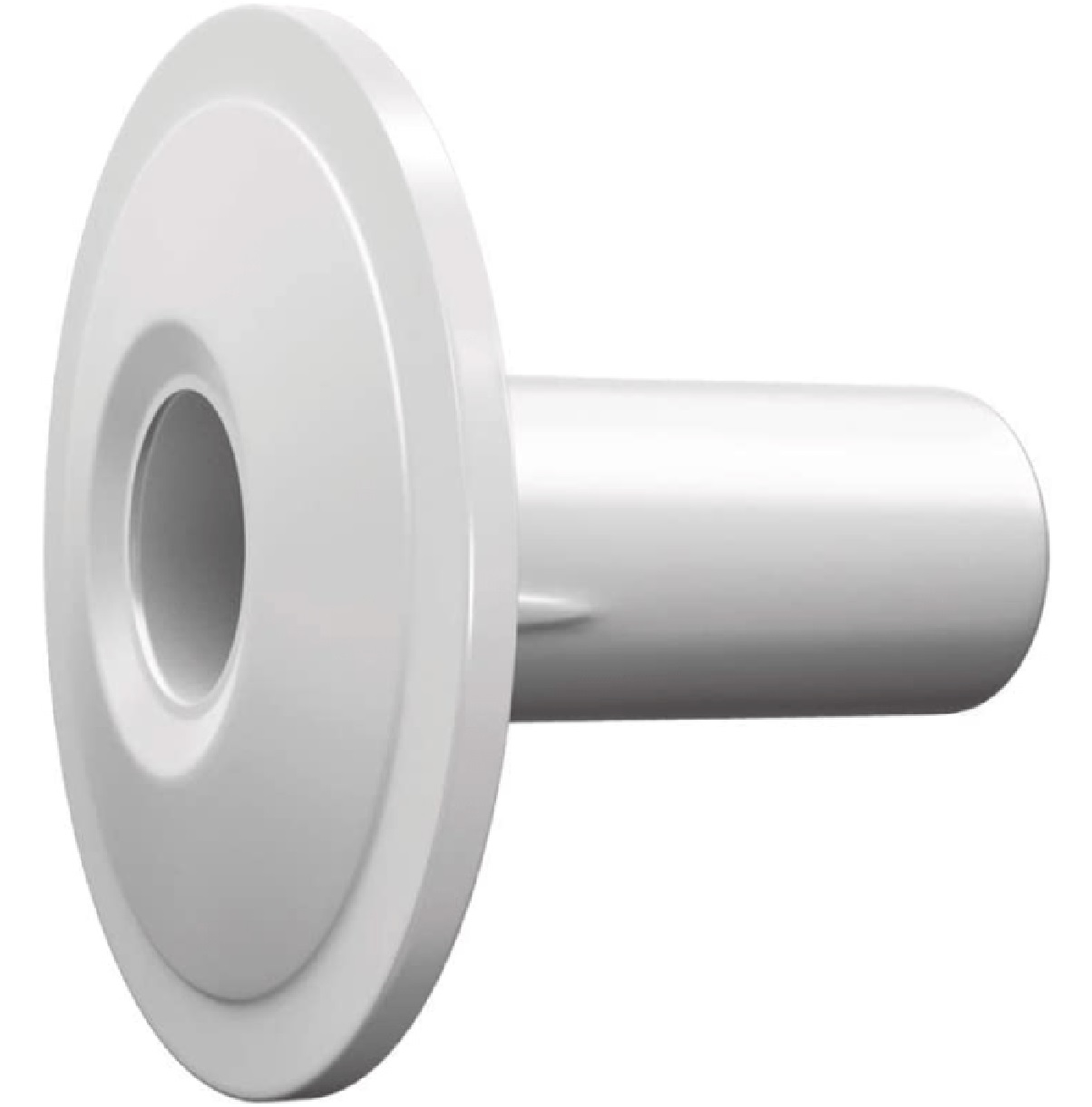 Acabamento Furo para cabo Coaxial RG59/6 Branca 161 IV Plast