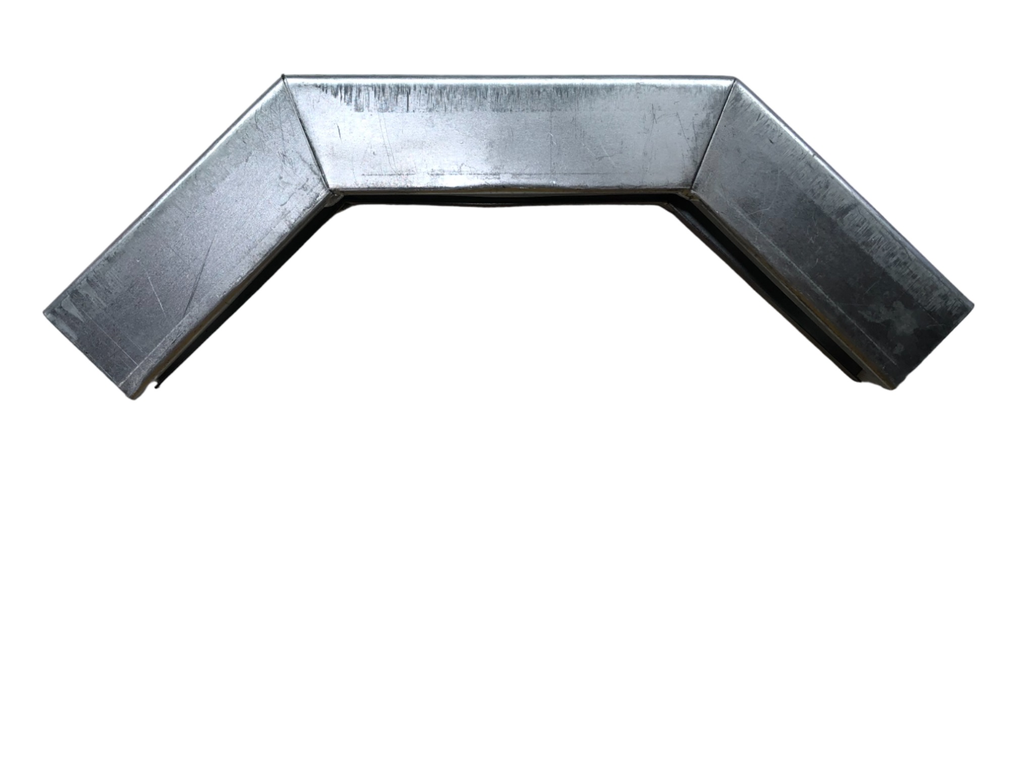 Curva Horizontal 45 Graus Para Perfilado 38x38 Mm