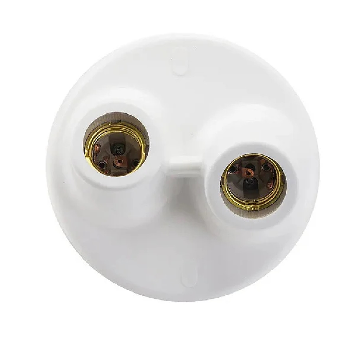 Plafon Plafonier Branco 2 Lampadas Pl15-2br Kin Light