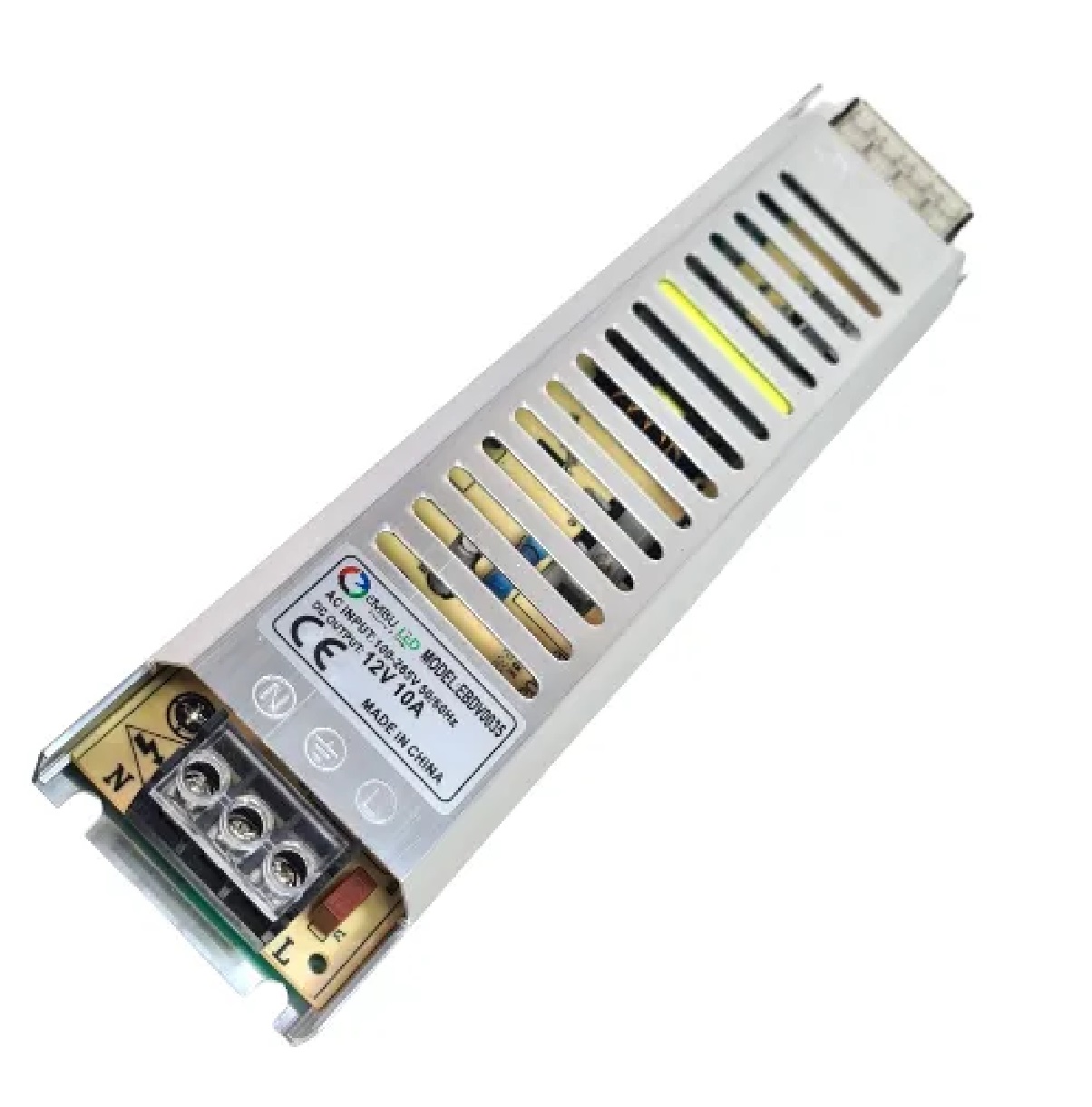Fonte Chaveada para Fita LED 12 V 10 A 120 W Bivolt EBDV0035 Embuled