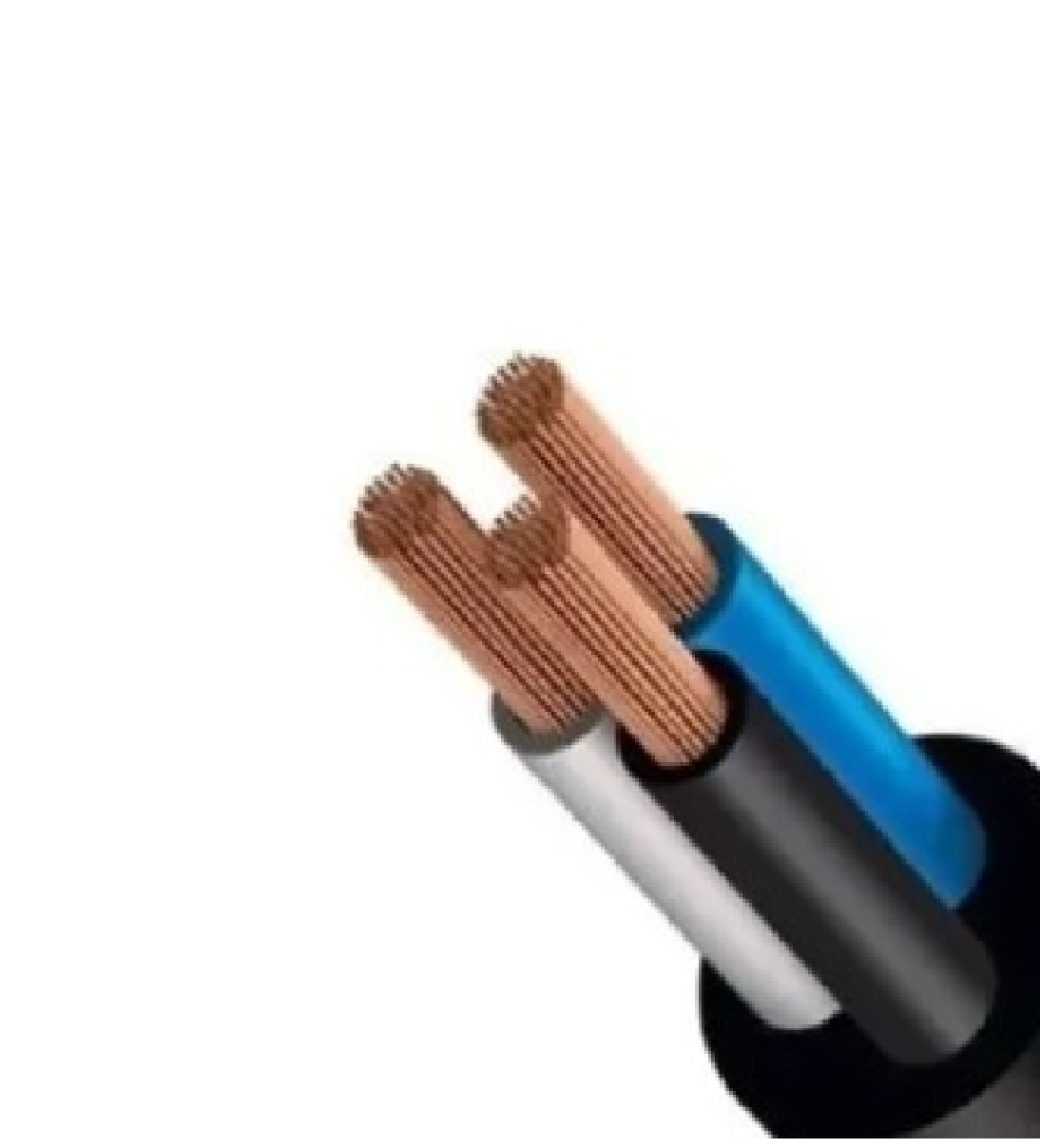 CABO FLEXIVEL PP 3 X 4,00MM2 MT BRASCOPPER