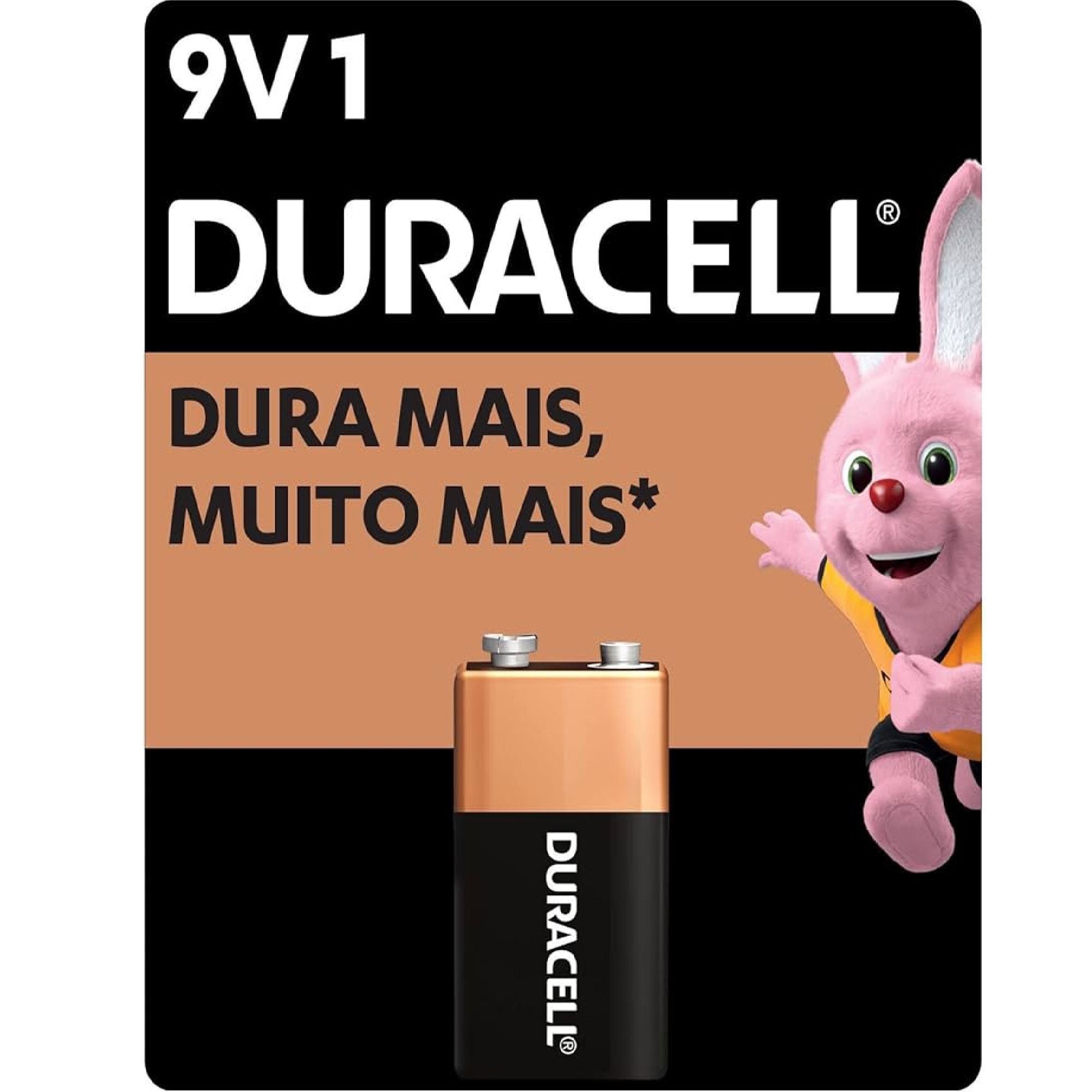 Pilha Alcalina 9 V Duracell