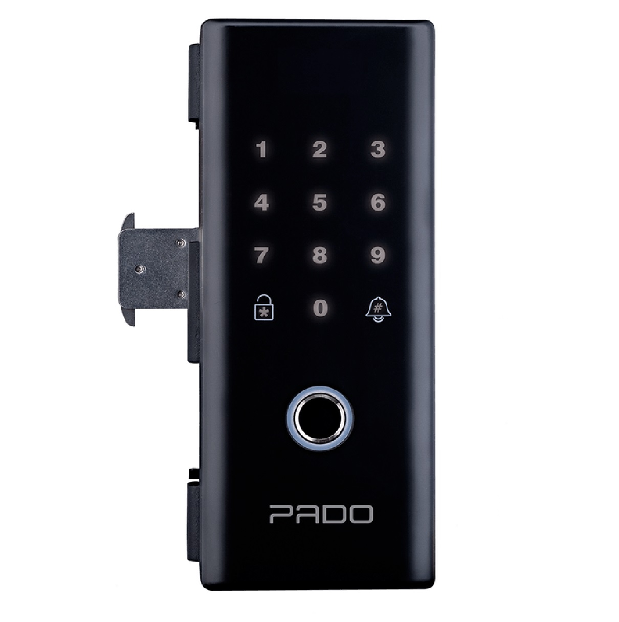 Fechadura Digital Biométrica para Porta de Vidro FDV 200 Pado